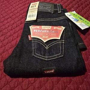 Levi's Boy's Dark Blue Jeans